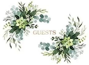 Wedding Guest Book
