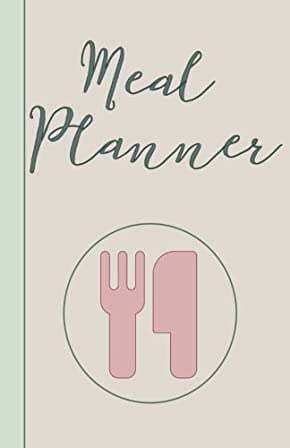 Pink Green Meal Planner