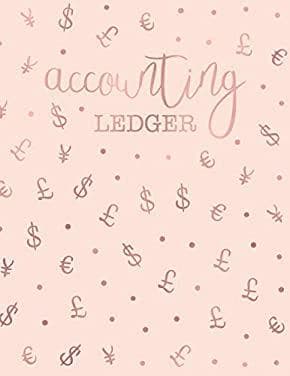 Rose Gold Accounting Ledger